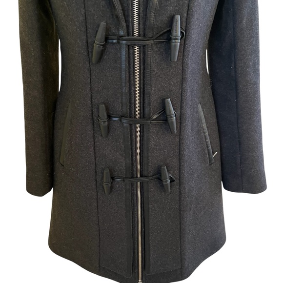 Mackage Gray Wool/Cashmere Zipper Toggle "Steffy" Jacket S - Picture 4 of 15